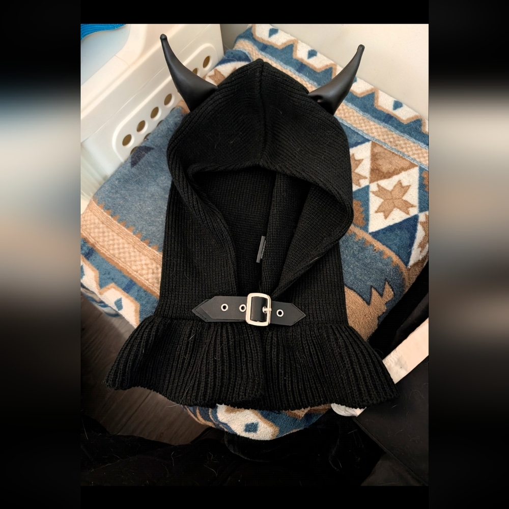 New Toque With Horns By Widow Bought On Dolls Kill